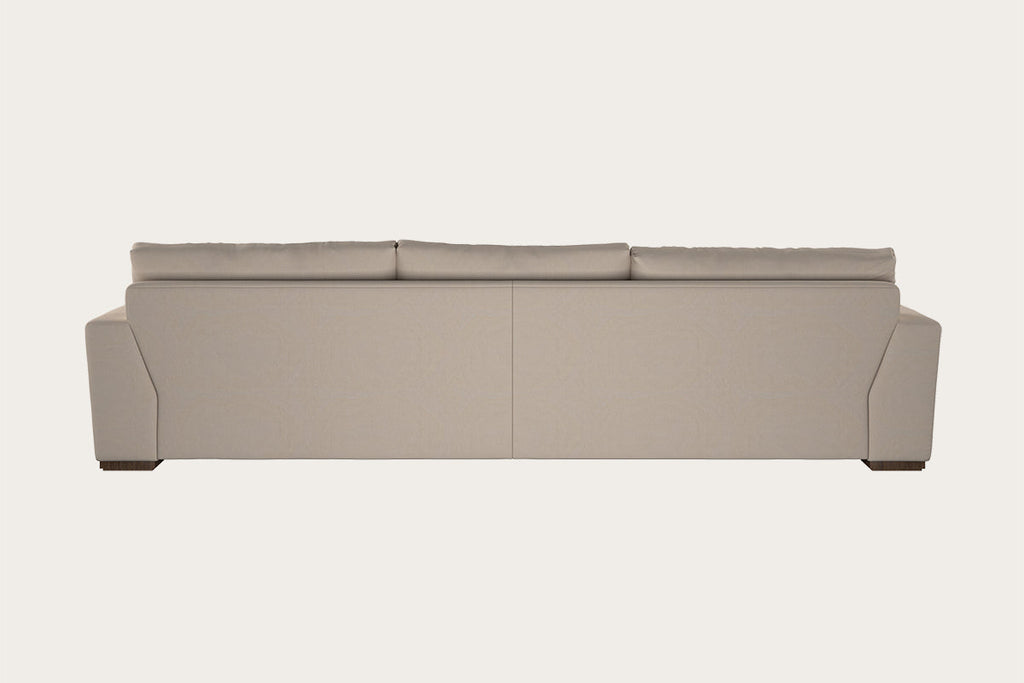 Guddu Large Right Hand Chaise Sofa - Brera Linen Sage