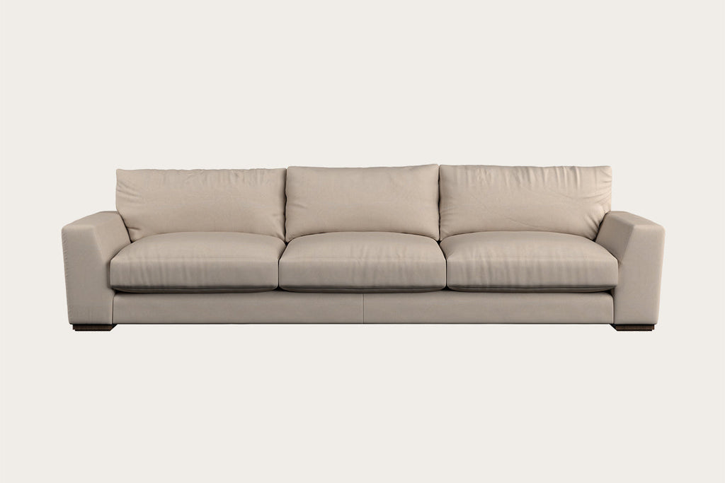 Guddu Large Right Hand Chaise Sofa - Brera Linen Sage