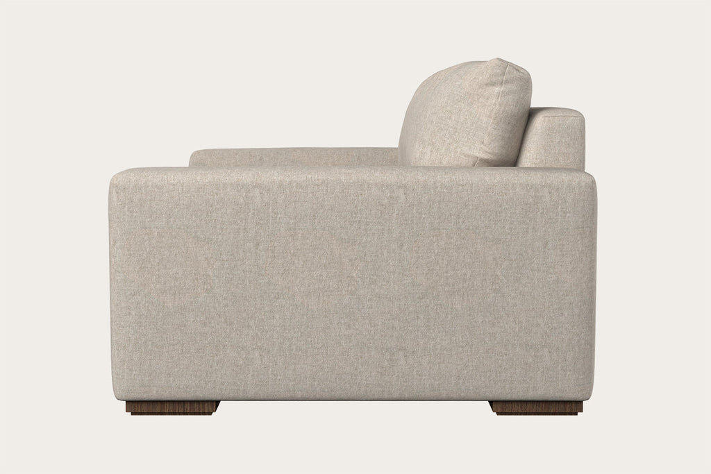 Guddu Love Seat - Brera Linen Natural