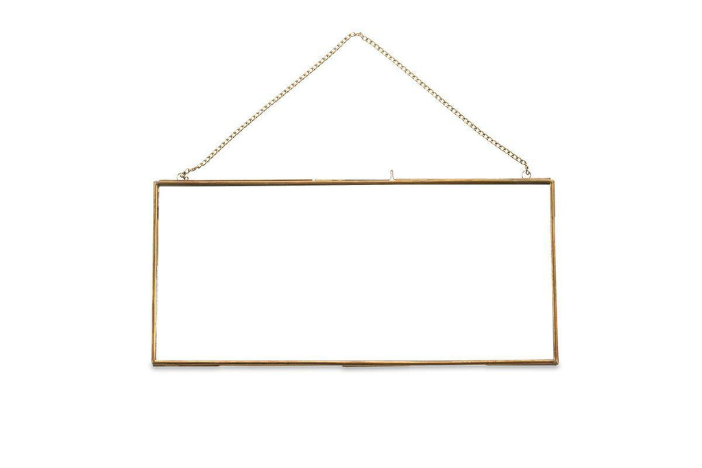 Gigantic Antique Brass Kiko Frame