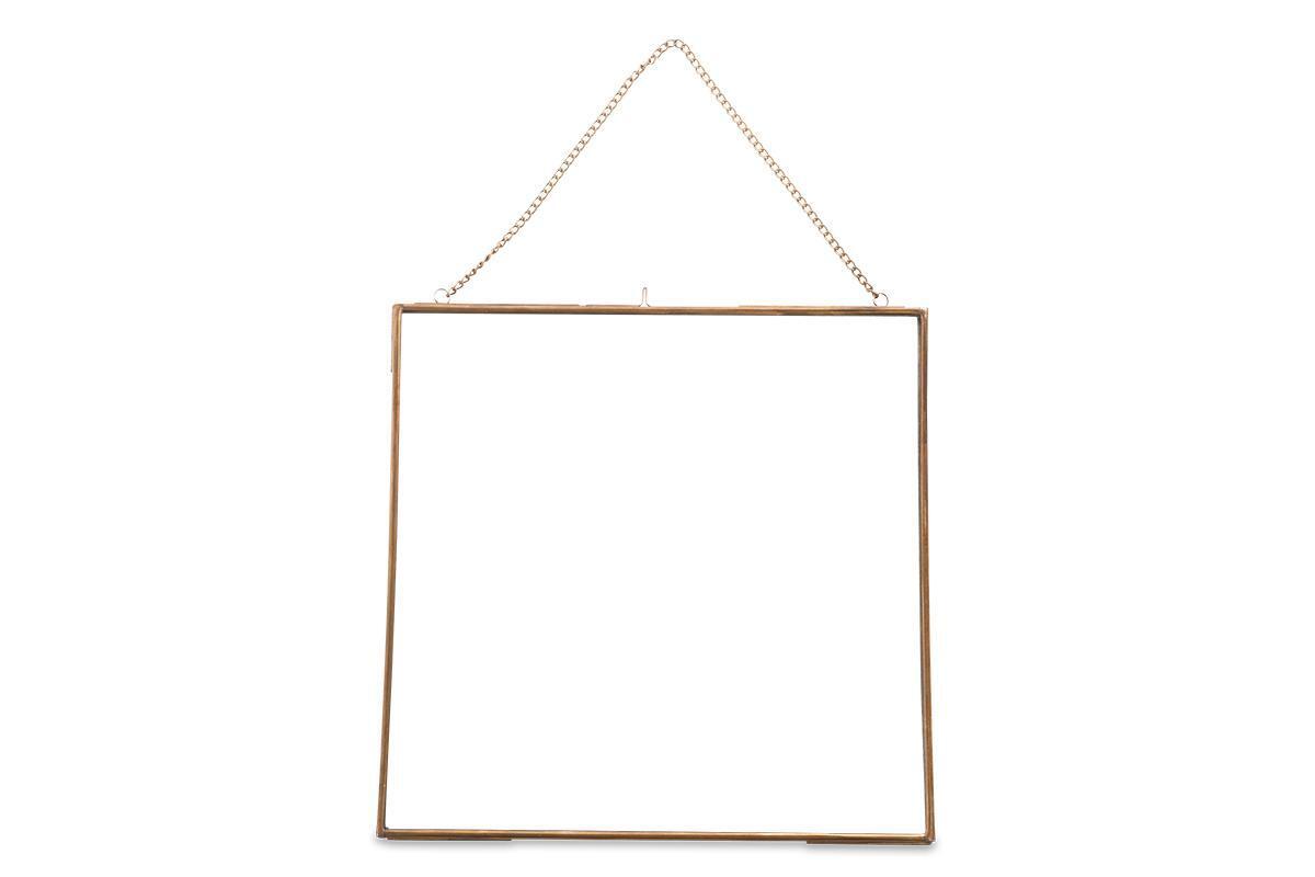 Gigantic Antique Brass Kiko Frame