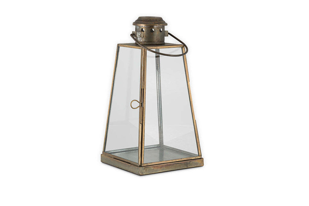 Giva Lantern - Antique Brass