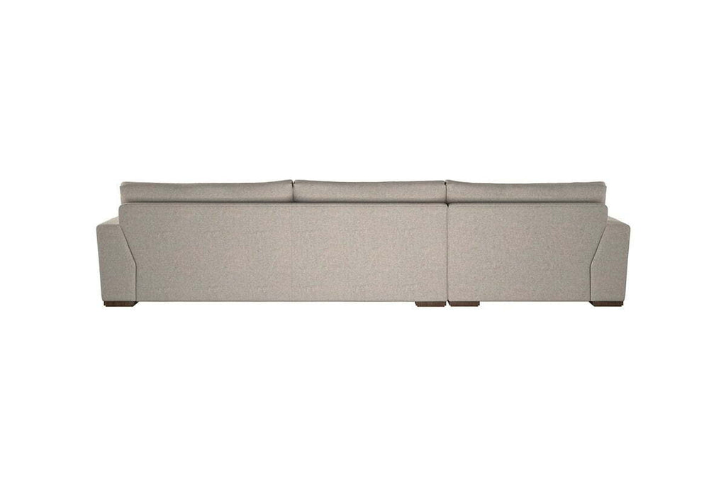 Guddu Grand Left Hand Chaise Sofa - Brera Linen Dusk