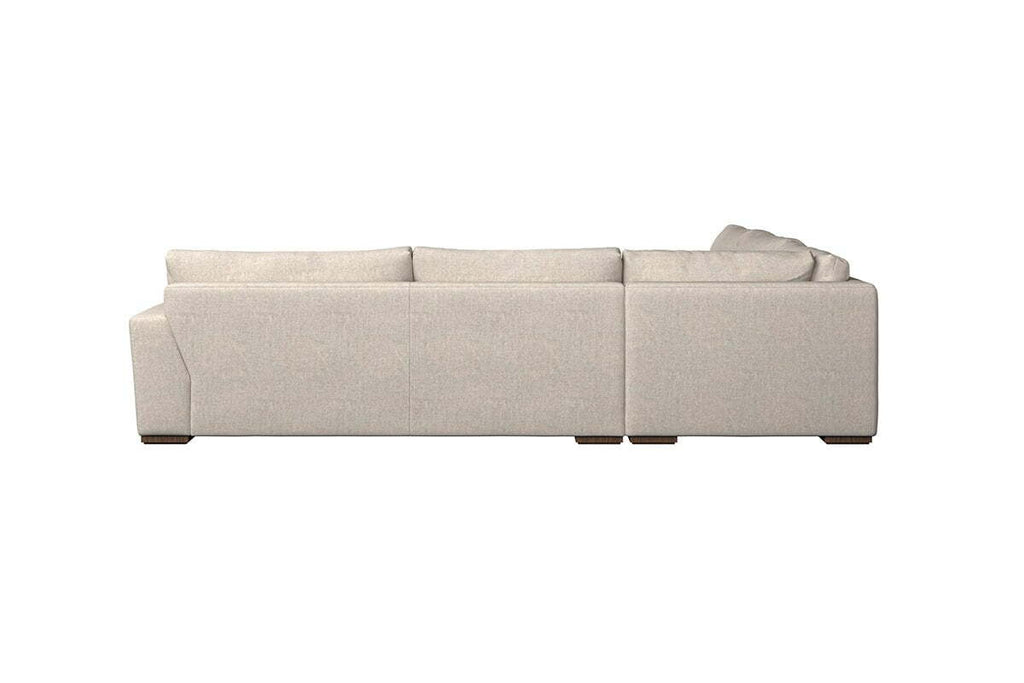 Guddu Grand Right Hand Corner Sofa - Brera Linen Espresso