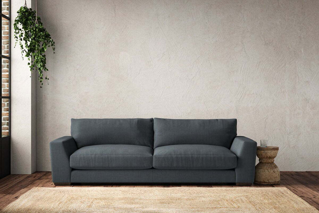 Guddu Grand Sofa - Brera Linen Dusk