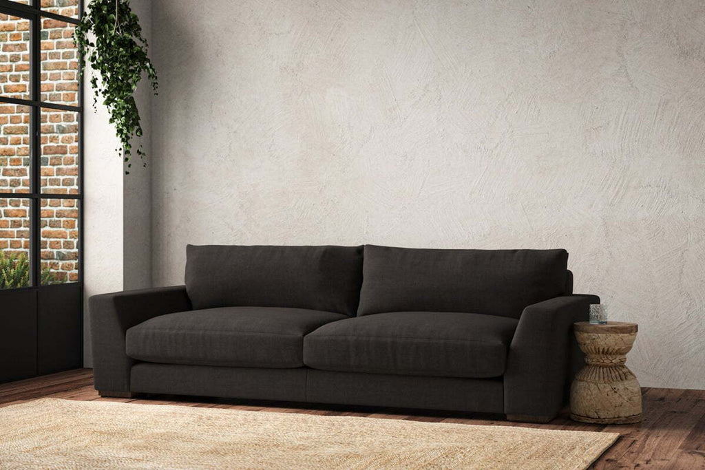 Guddu Grand Sofa - Brera Linen Espresso