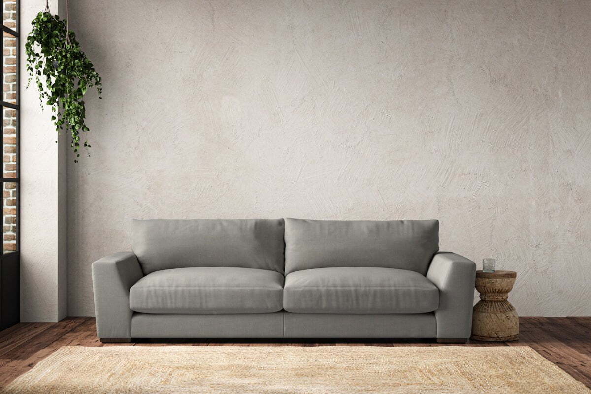 Guddu Grand Sofa - Brera Linen Smoke