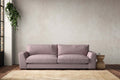 Guddu Grand Sofa - Recycled Cotton Lavender