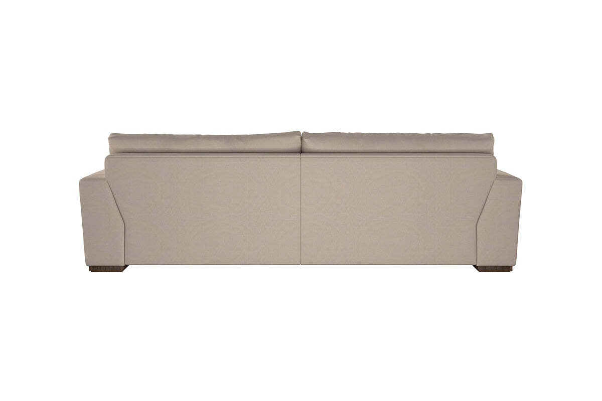 Guddu Grand Sofa - Recycled Cotton Ochre