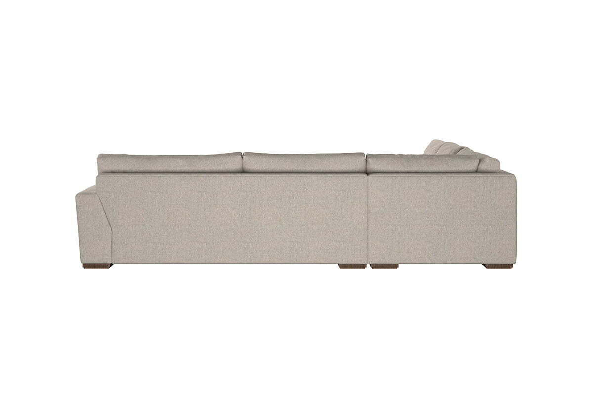 Guddu Large Left Hand Corner Sofa - Brera Linen Dusk