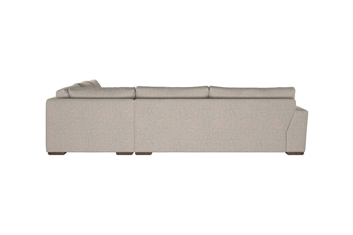 Guddu Large Right Hand Corner Sofa - Brera Linen Charcoal