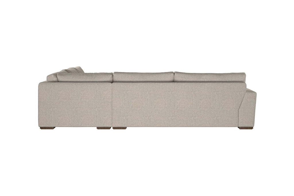 Guddu Large Right Hand Corner Sofa - Brera Linen Indigo