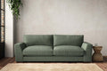 Guddu Large Sofa - Brera Linen Jade