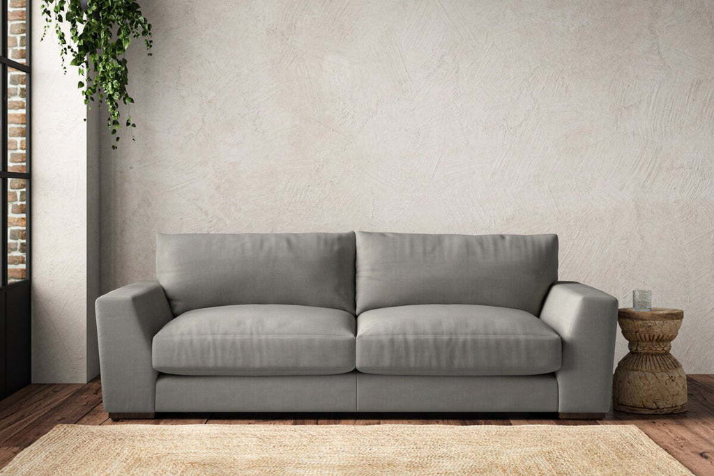Guddu Large Sofa - Brera Linen Smoke