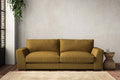 Guddu Large Sofa - Recycled Cotton Ochre