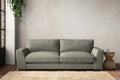 Guddu Large Sofa - Recycled Cotton Seaspray
