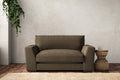 Guddu Love Seat - Brera Linen Chestnut
