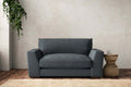 Guddu Love Seat - Brera Linen Dusk