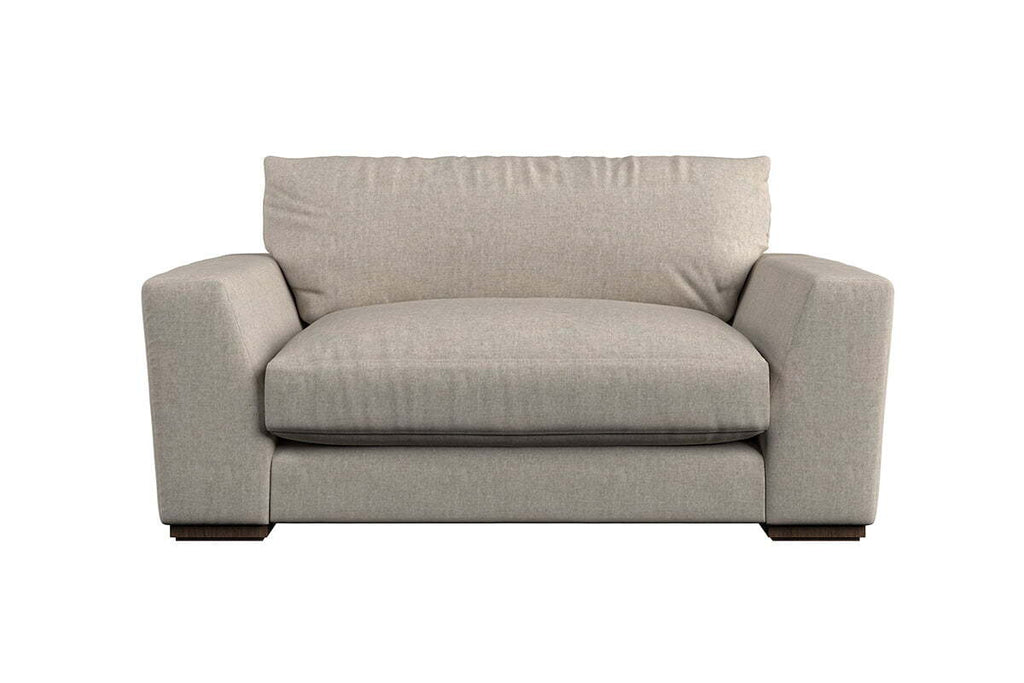 Guddu Love Seat - Brera Linen Sage