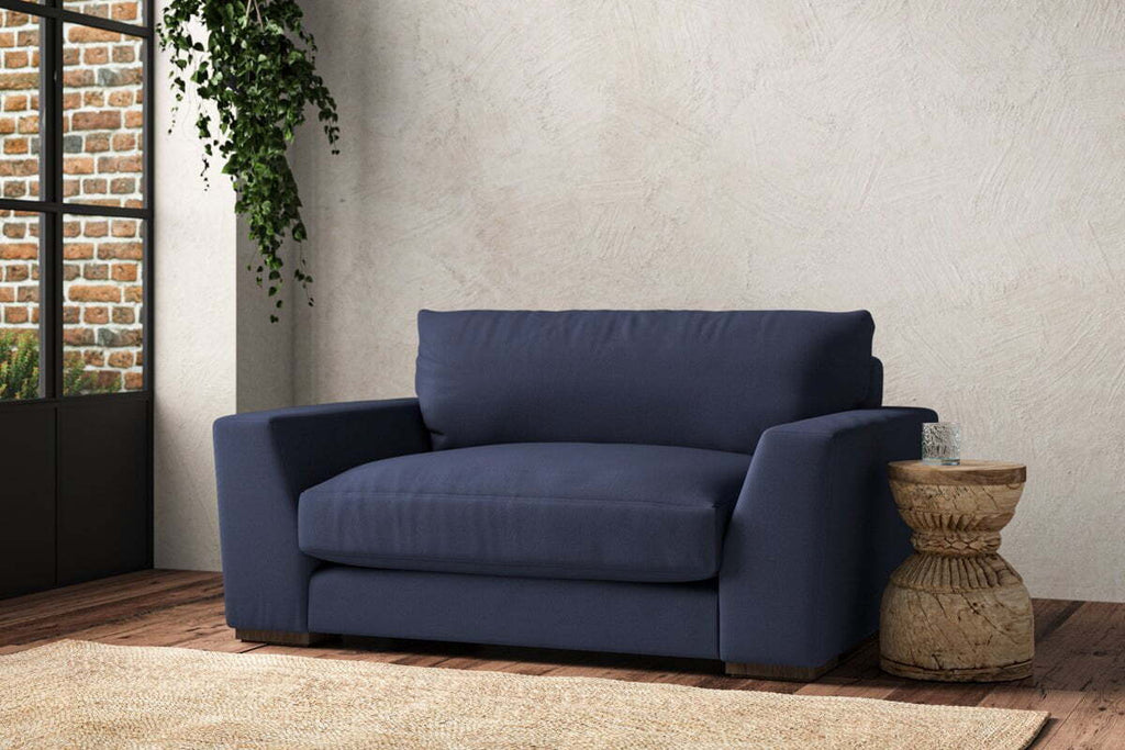 Guddu Love Seat - Recycled Cotton Navy