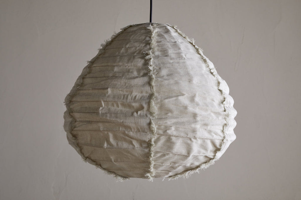 Hirana Linen Lampshade - Natural - Small
