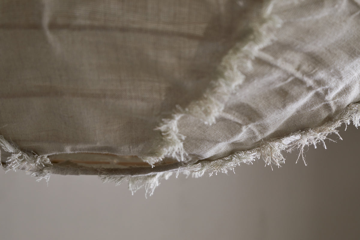 Hirana Linen Lampshade - Natural - Small