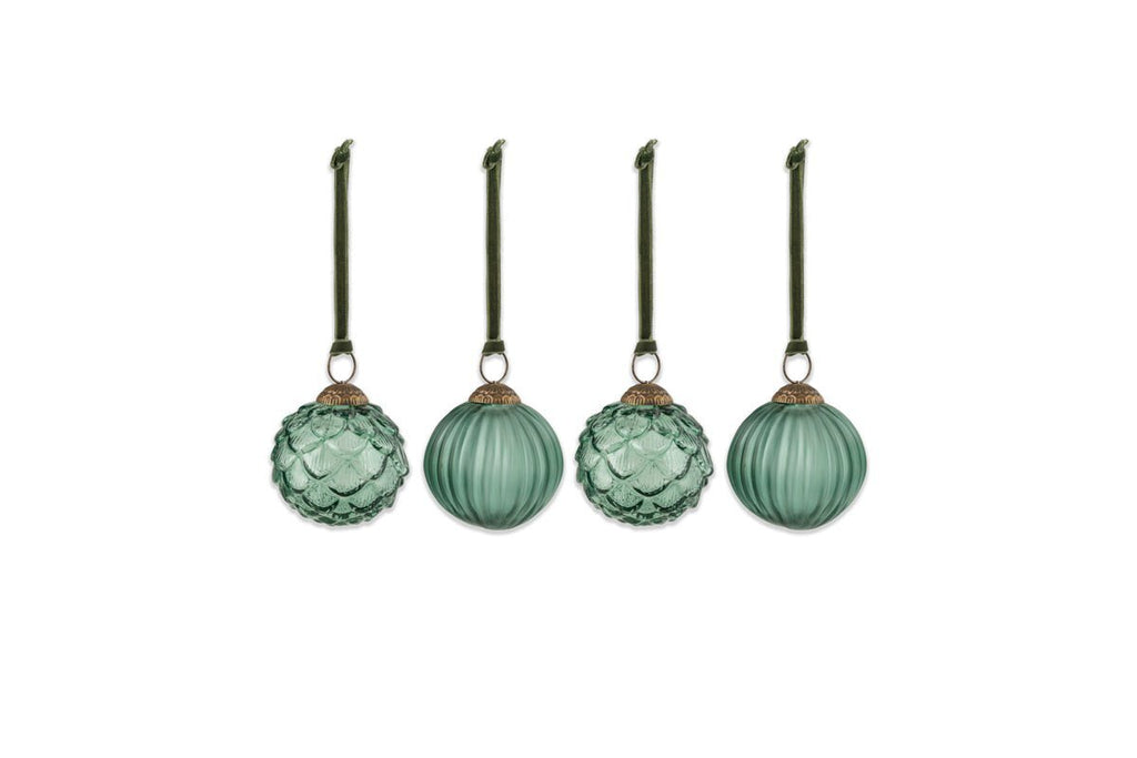 Hara Baubles - Green (Set of 4)