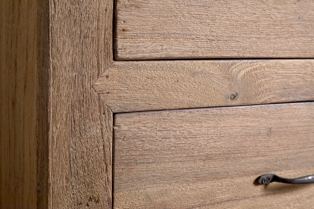 Iya Reclaimed Wood Chest of Drawers - Natural - Small