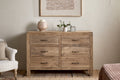 Iya Reclaimed Wood Chest of Drawers - Natural - Large