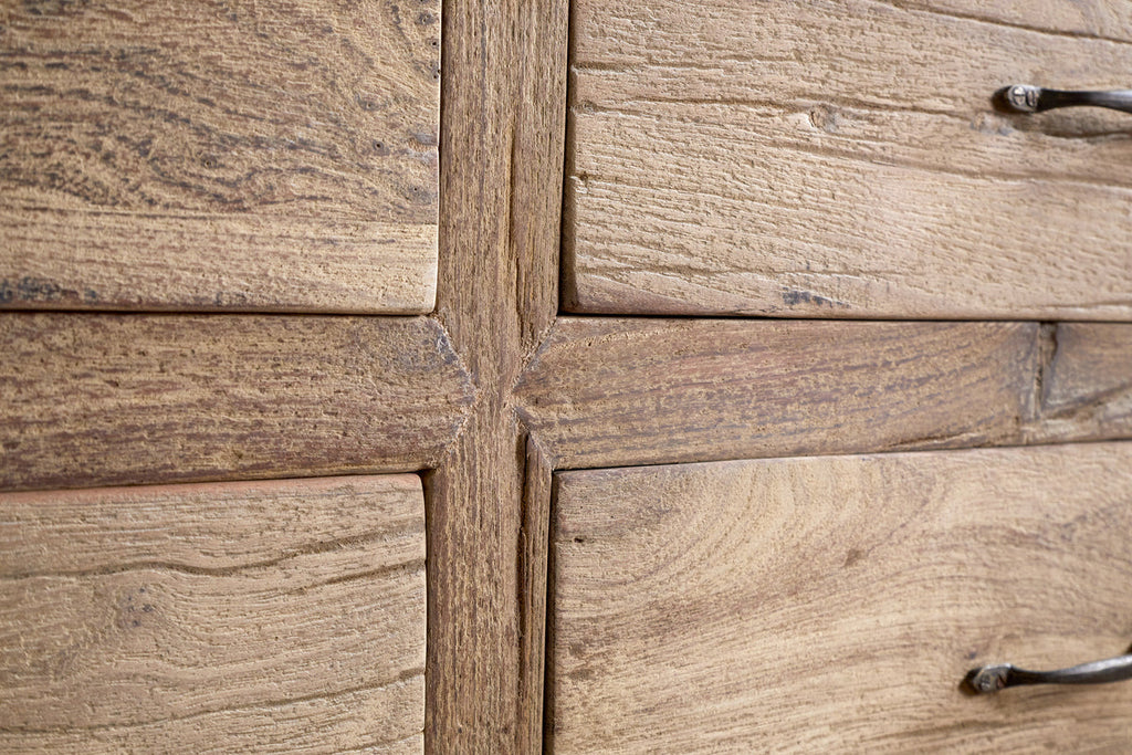Iya Reclaimed Wood Chest of Drawers - Natural - Large