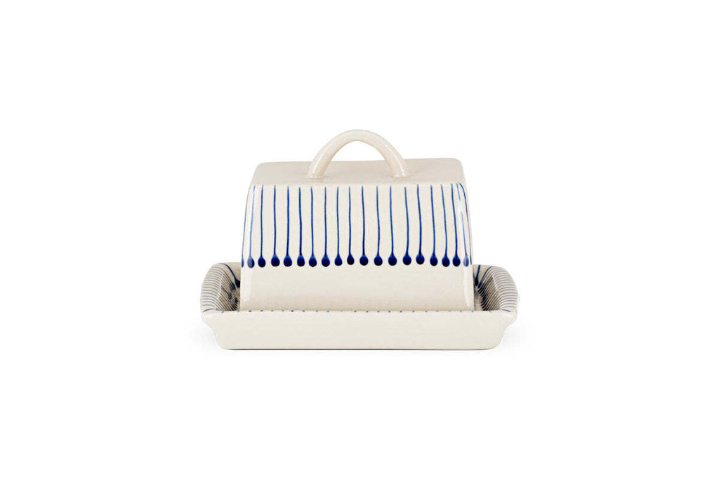 Iba Butter Dish - Indigo