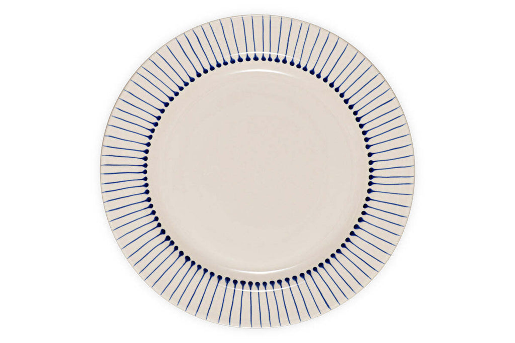 Iba Dinner Plate - Indigo