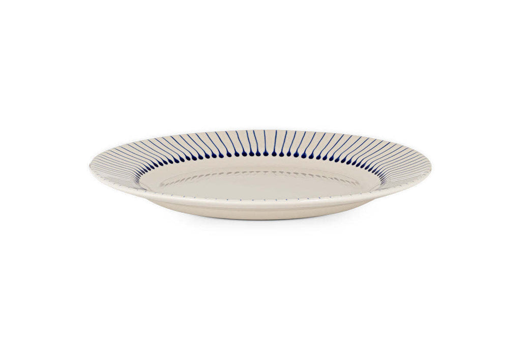 Iba Dinnerware Set - Indigo - (Set of 12)
