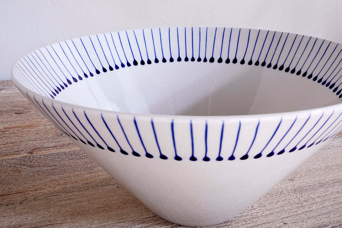 Iba Serving Bowl - Indigo