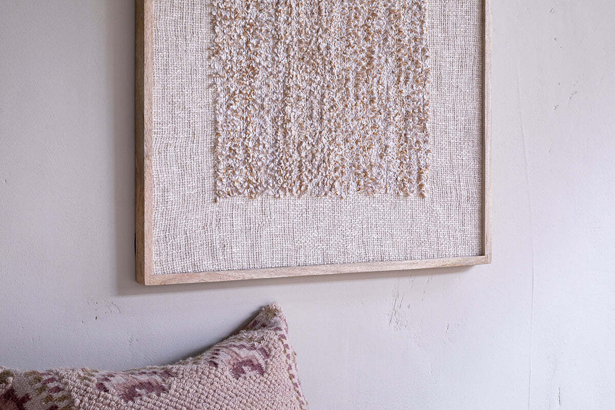 Ikona Textured Wall Art - Natural