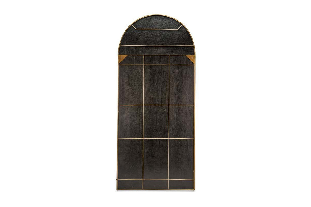 Imoma Iron Full Length Arch Mirror - Brass