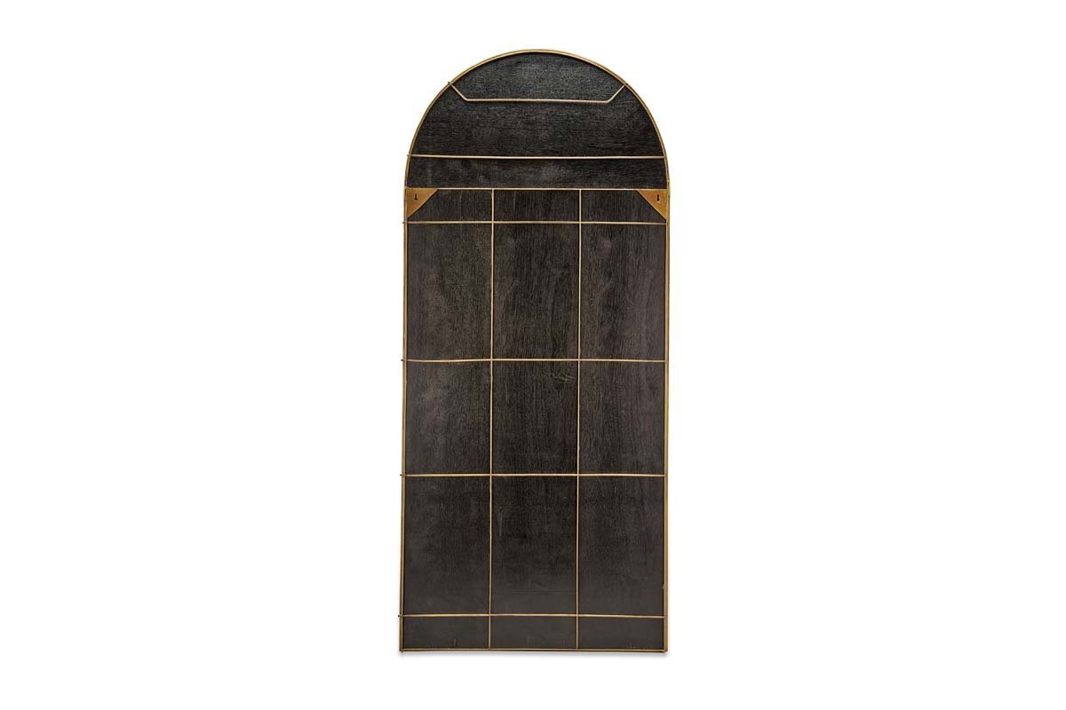 Imoma Iron Full Length Arch Mirror - Brass