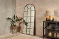 Imoma Iron Full Length Arch Mirror - Brass