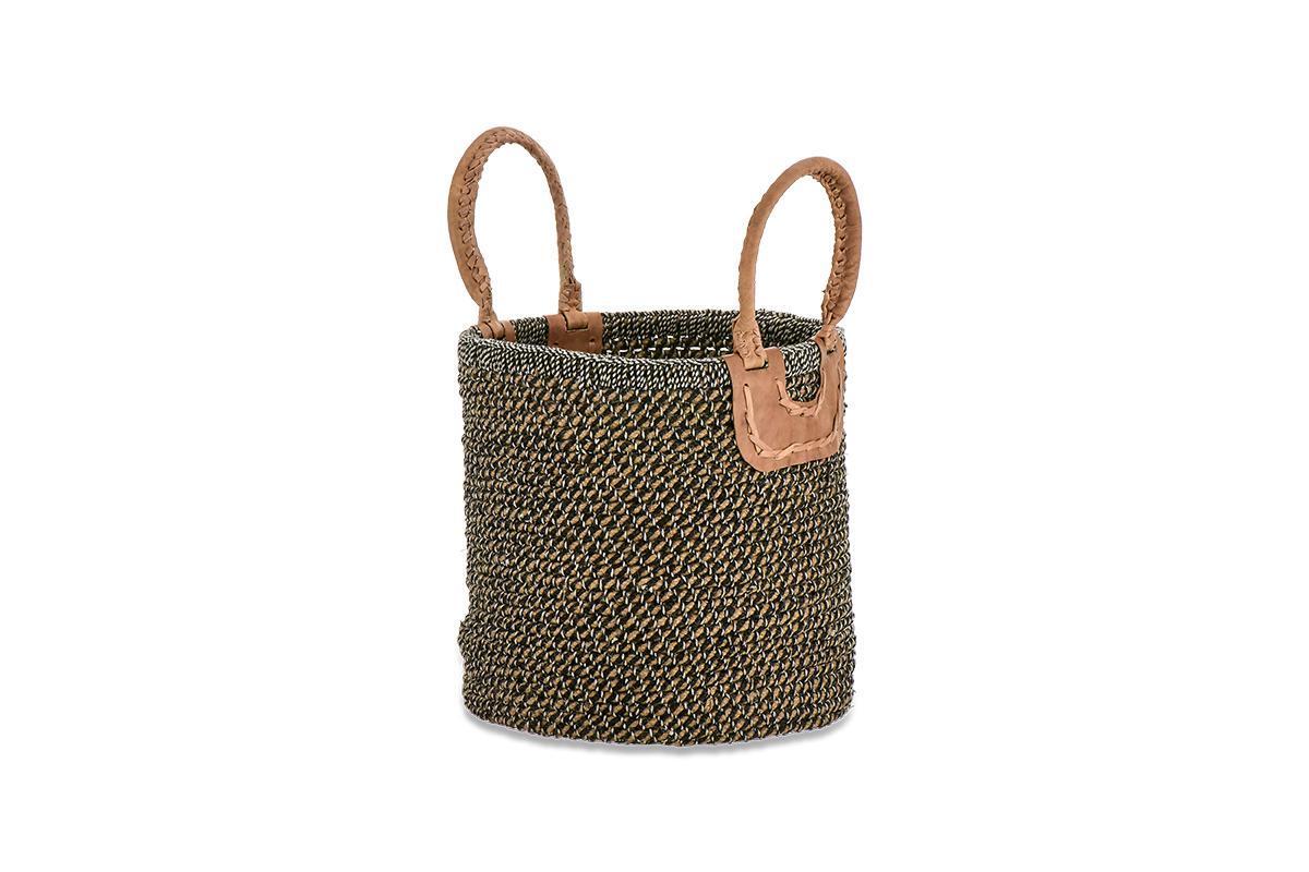 Indra Coil Basket - Charcoal