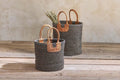 Indra Coil Basket - Charcoal