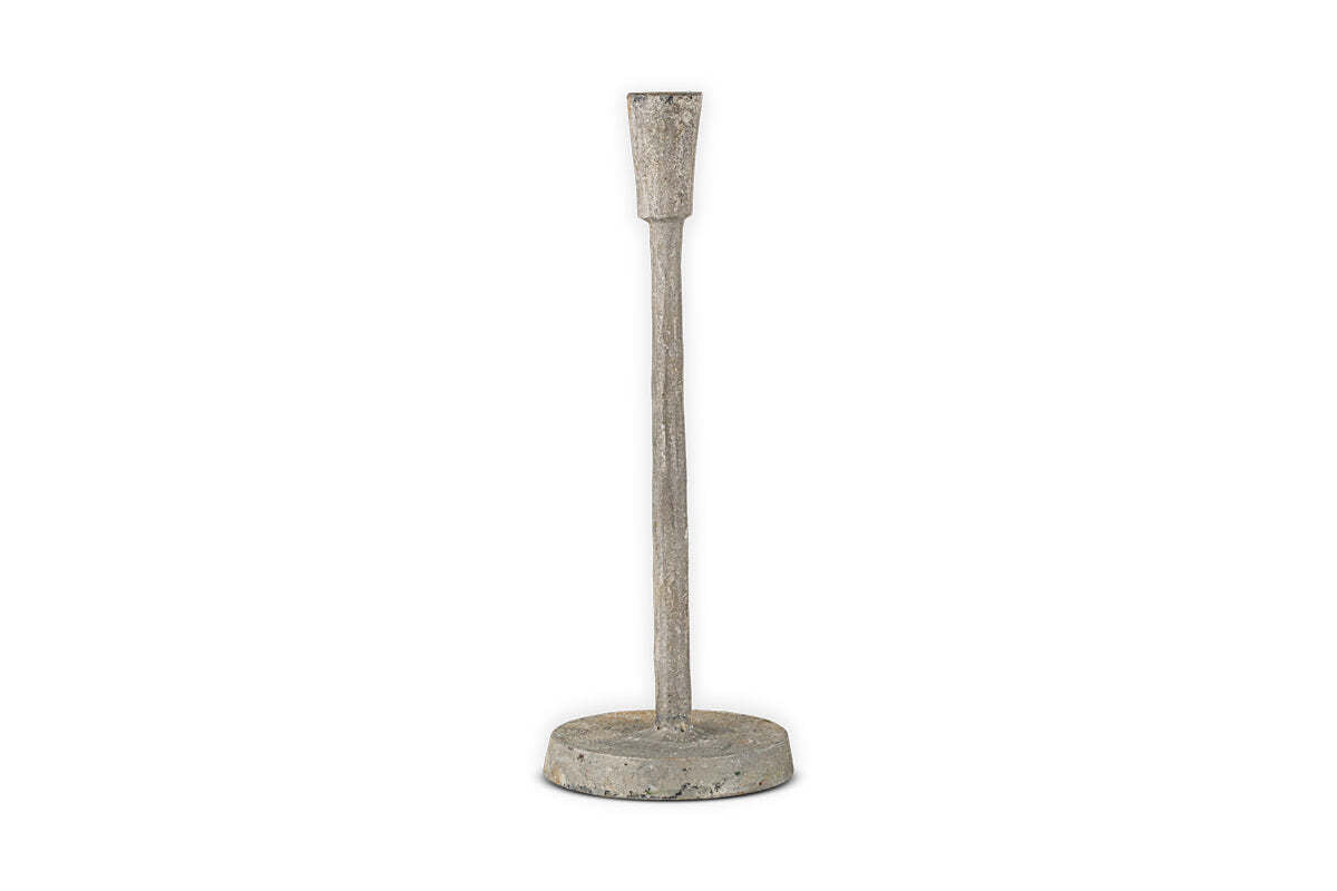 Inigo Candle Holder - Aged Zinc