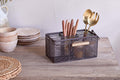 Inkollu Wire Cutlery Holder - Aged Brass
