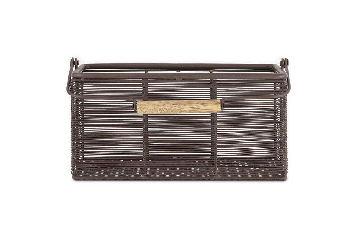 Inkollu Wire Cutlery Holder - Aged Brass
