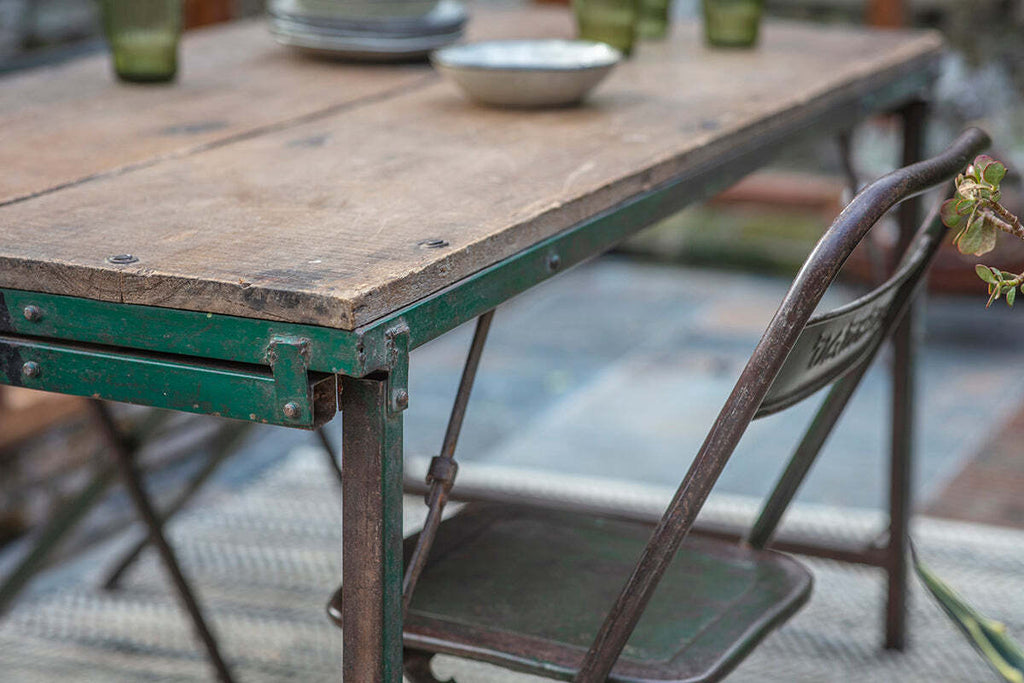 Ishan Reclaimed Folding Dining & Coffee Table