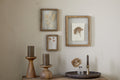 Jahala Wall Hung Photo Frame - Antique Brass  - Antique Brass - Large