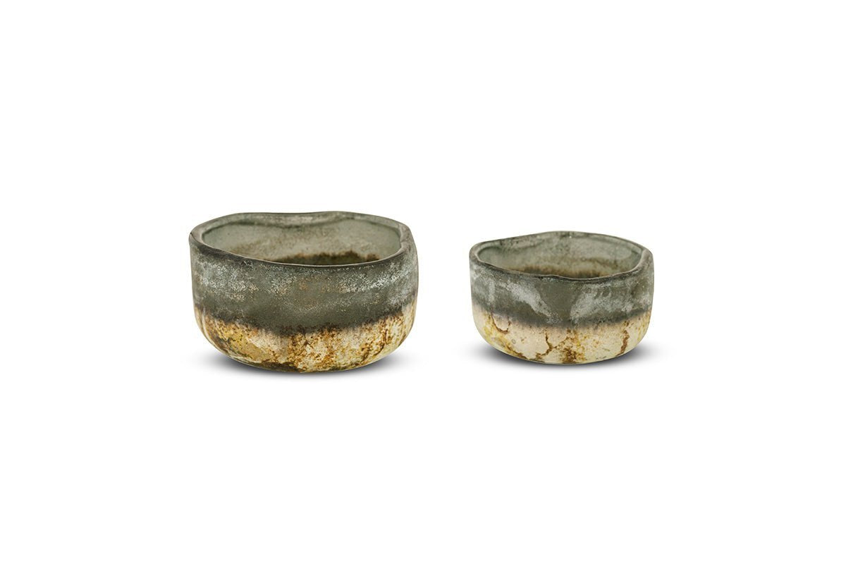 Janka Tealight Holders - Charcoal (Set of 2)