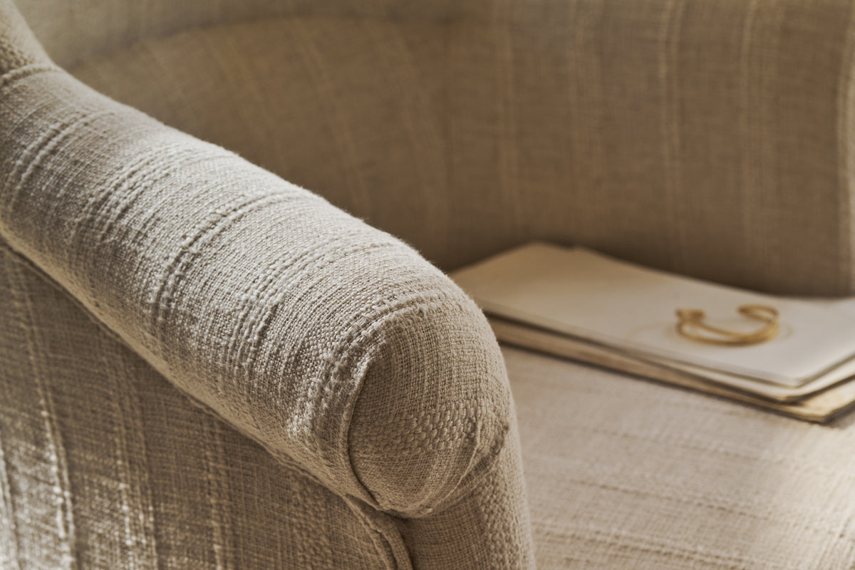 Kiana Cotton Armchair - Natural
