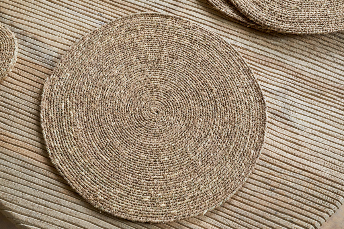 Keso Woven Placemats - Brown (Set of 4)