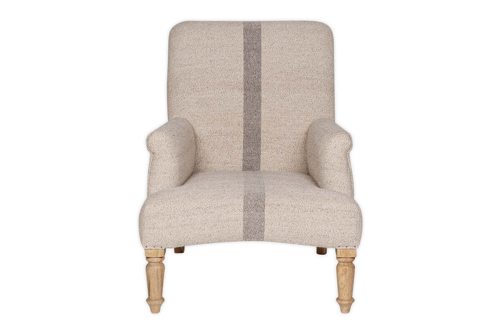 Kallu Wool & Cotton Occasional Chair - Natural