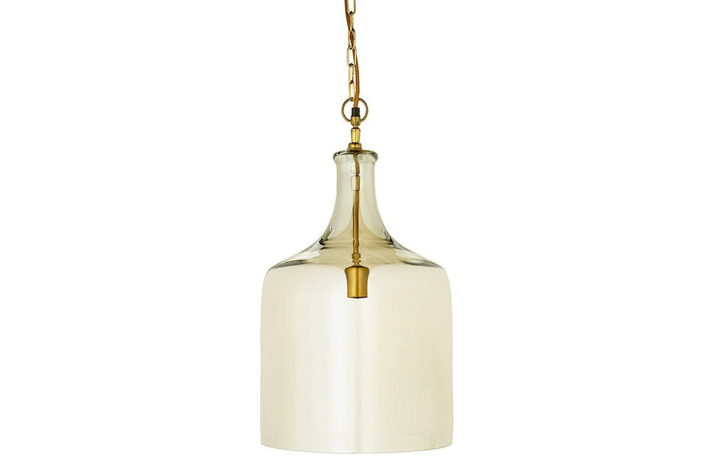 Kalsi Recycled Glass Pendant Light - Lustre - Large